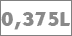 0,375 Liter Flasche