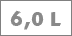 6,0 Liter Flasche