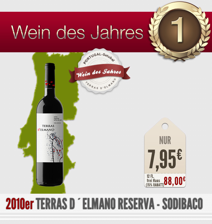 C&D Weinhandelsgesellschaft - Wein des Jahres: 2010 Terras D´Elmano Reserva - Sodibaco